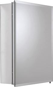 img 2 attached to Croydex Winster 20x16 Medicine Cabinet: Recessed/Surface Mount, Hang 'N' Lock System, Aluminum