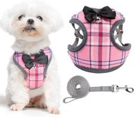 mihachi puppy harness leash set логотип