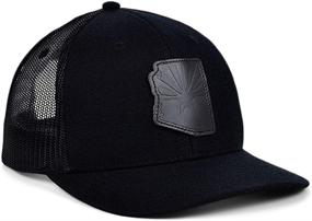 img 2 attached to Local Crowns Arizona Leather Snapback Sports & Fitness in Team Sports