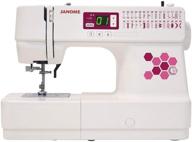 janome sewing machine, white: the perfect companion for stylish stitching logo