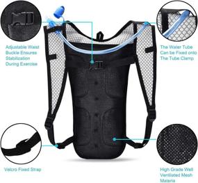 img 2 attached to CKE Hydration Backpack Bladder Climbing