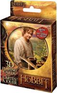 🧙 immerse yourself in middle-earth: cartamundi the hobbit 3d lenticular deck in tin logo