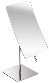 img 4 attached to HAMILTON HILLS 5X Magnified Premium Modern Rectangle Vanity Makeup Mirror – Portable Polished Chrome Contemporary Finish, Adjustable Easy Positioning for Best Luxury Quality Magnifying Beauty Mirror