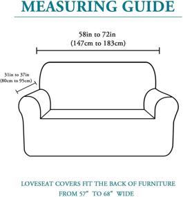 img 3 attached to Slipcover Anti Slip Jacquard Furniture Protector Home Decor