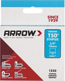 img 2 attached to 🔧 Arrow Fastener 506 Authentic 1250-Pack