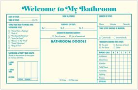 img 3 attached to 🚪 Engage Your Guests with the Knock Knock Bathroom Guest Book: A Unique Literary Experience!