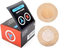 🔵 ecomade arena xy nipple band for men, nipple tape for chafing prevention, nipple guards, nipple covers for men - pack of 60 pairs (120pcs) логотип