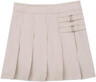 👗 yizyif elastic uniform pleated schoolwear: girls' clothing for stylish skirts & skorts logo