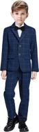 formal wedding toddler plaid tuxedo boys' clothing via suits & sport coats logo