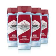 old spice hydro body wash - самая трудолюбивая коллекция steel courage, 16.0 унций (4 упаковки) логотип