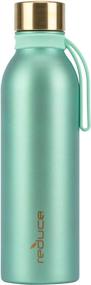 img 4 attached to Hydro Pure 28 oz Reduce Water Bottle | Purifying Lid, 🚰 Stainless Steel Body | Stay Healthy and Hydrated On-The-Go | 36 Hours Cold