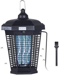img 4 attached to 🦟 20W Bug Zapper, High Voltage Mosquito Zapper Indoor/Outdoor, Electronic Fly Killer with Light Sensor, Waterproof Insect Lamp Bug Zapper for Home, Garden, Backyard, Patio