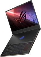 asus rog zephyrus s17 игровой ноутбук, 17.3" 300hz fhd дисплей, rtx 2070 super, i7-10750h, 16gb ddr4, 1tb ssd, rgb клавиатура, thunderbolt 3, win10 pro - gx701lws-xs76 логотип