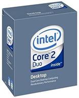 процессор intel core 2 duo e6300, двухъядерный 1.8 ггц, 2м l2 кэш, lga775 логотип