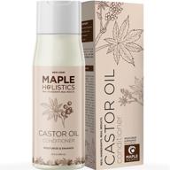 💆 revitalizing haircare: castor oil biotin and collagen conditioner - volumize thin hair, repair damage - sulfate-free & enriched with black castor oil logo