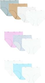 img 2 attached to Hanes Womens Cotton Briefs Assorted Women's Clothing and Lingerie, Sleep & Lounge