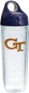 premium tervis double walled georgia tech yellow jackets cup: insulated 24oz tumbler for hot and cold drinks - made in usa логотип