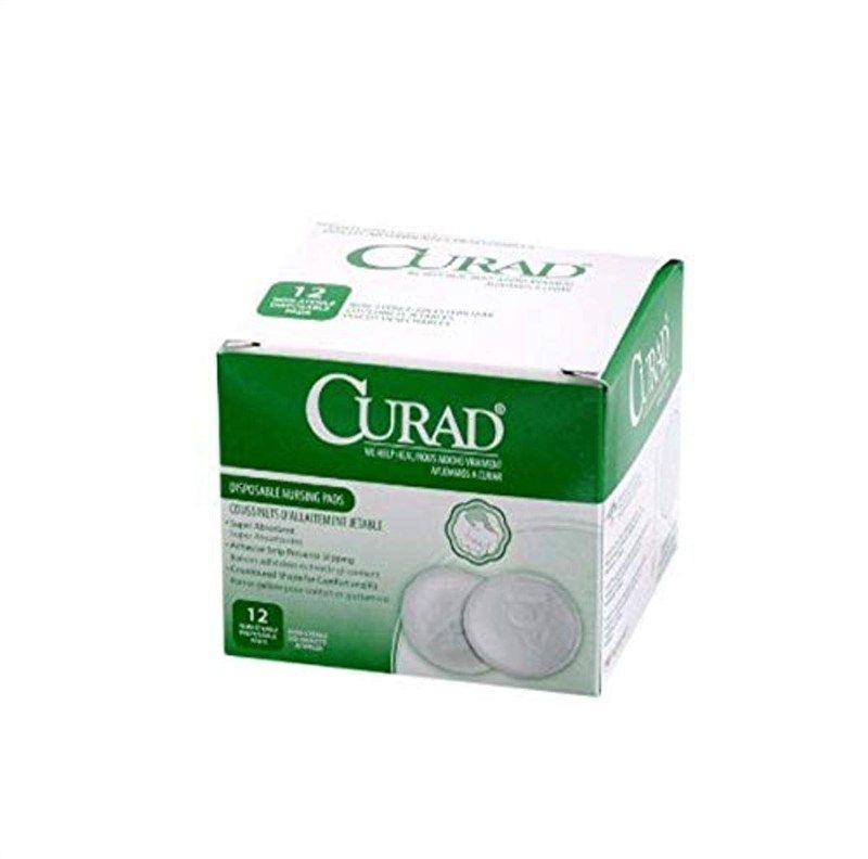 CURAD Disposable Nursing Pad with Adhesive 288Ct