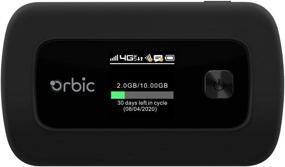 img 2 attached to 📶 Verizon Orbic Speed Mobile Hotspot - 4G LTE, Connects 10 Wi-Fi Devices, 12 hrs Usage, 5 Days Standby - Ideal for Remote Workers