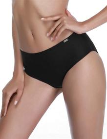 img 1 attached to 👙 AXESEA Women's Clothing and Swimsuits & Cover Ups - Stretch Mid Waist Tankini Bottoms