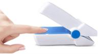 tippytoe laser device for nail fungus: safe, quick & painless therapy to treat discoloration of fingernails & toes with no side effects - portable for home use logo