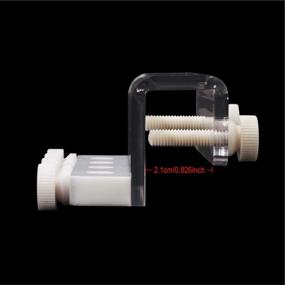 img 3 attached to 🐠 Secure and Convenient Aquarium Soft Tube Fixture Holder for Pump Hose