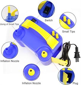 img 1 attached to Насос для надувания шаров BOMPOW Electric Balloon Inflator