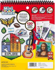 img 2 attached to 🎨 Perler Mini Beads Pattern Pad: 120 Creative Designs for Inspirational Crafting