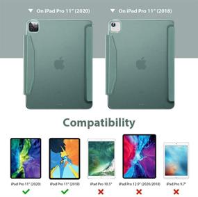 img 3 attached to ESR Yippee Trifold Smart Case For IPad Pro 11 2020 &Amp