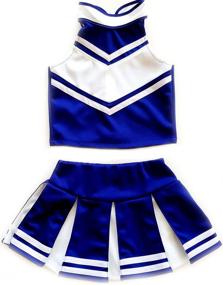 img 4 attached to 📣 Cheerleader Cheerleading Uniform Costume Cosplay: Elevate Your Spirit & Style!