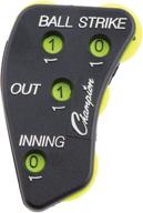 champion sports baseball umpire 4-wheel call order indicator, black: unbeatable performance for umpires logo