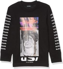 img 3 attached to Diesel Boys Little Sleeve T Shirt Boys' Clothing in Tops, Tees & Shirts