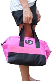 img 2 attached to 🛣️ Комплект "Симпатичный розовый на дороге" - неотъемлемая аварийная снаряжение для девочек-подростков и женщин - Легкая сумка с розовыми аккумуляторными кабелями, аптечкой и инструментами - Включена пятилетняя гарантия