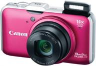 📷 canon powershot sx230hs 12.1 mp digital camera: hs system & digic 4 image processor | red logo