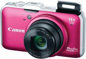 img 3 attached to 📷 Цифровая камера Canon PowerShot SX230HS 12,1 МП: система HS и процессор DIGIC 4 | Красный