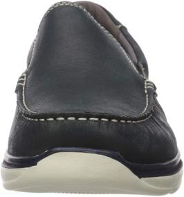 img 3 attached to 👞 Navy Blue Propet Mens Otis Moccasin: Comfortable Men's Shoes for Casual Style