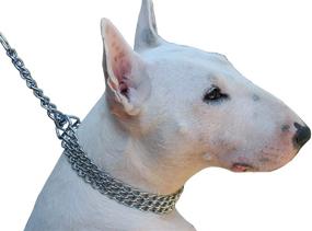 img 1 attached to Triple Chain Martingale Collar Chrome