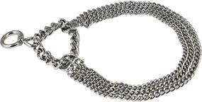 img 4 attached to Triple Chain Martingale Collar Chrome