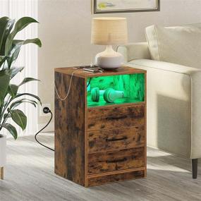 img 1 attached to Ящики для беспроводной зарядки Seventable Nightstand