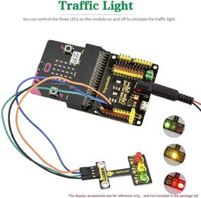 img 2 attached to 🔌 Enhanced KEYESTUDIO Microbit Sensor Breakout Board V2: I2C SPI, micro USB for BBC Micro:bit