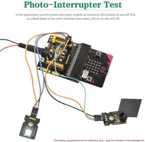 img 1 attached to 🔌 Enhanced KEYESTUDIO Microbit Sensor Breakout Board V2: I2C SPI, micro USB for BBC Micro:bit