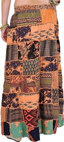 img 2 attached to 🌺 Exotic India Printed Skirt for Gujarat Women's Clothing in Skirts