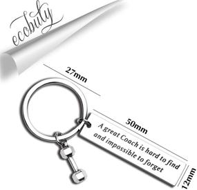 img 3 attached to Personal Trainer Workout Keychain Coach KR