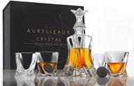 🥃 uniquely sophisticated whiskey decanter glass: elevate your tasting experience логотип