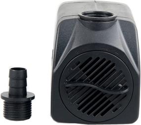 img 2 attached to Owncons 400 GPH (1500L/H) Submersible Pump 25W - Quiet Water Pump for Fountain, Pool, Aquarium Fish Tank, Pond, Hydroponics