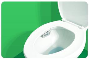 img 1 attached to 🚽 Big D 675 Ободок для унитаза с блоком без пара, ароматом эвкалипта, 1500 спусков (упаковка из 12 штук) - лучшее решение для туалетов в офисах, школах, ресторанах, отелях и магазинах.