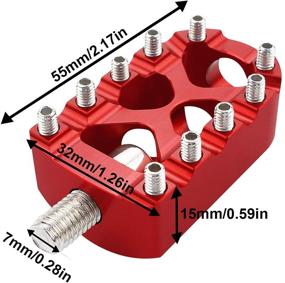 img 3 attached to Motorcycle Shifter Roating Anti Skid Sportster Motorcycle & Powersports