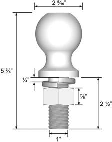 img 3 attached to Quick Products QP HB3014B Chrome Hitch