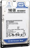 💾 western digital wd1600bevt 160gb 5400rpm sata 8mb 2.5-inch notebook hard drive: reliable storage solution for laptops logo