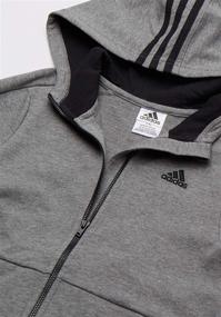 img 1 attached to Stylish adidas Boys' Athletics Jacket: A Perfect Blend of Comfort and Performance